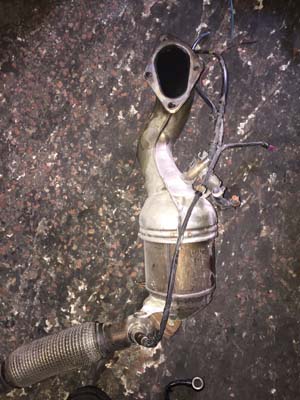 volkswagen jetta tsi 2008-2010çıkma yedek katalizatör